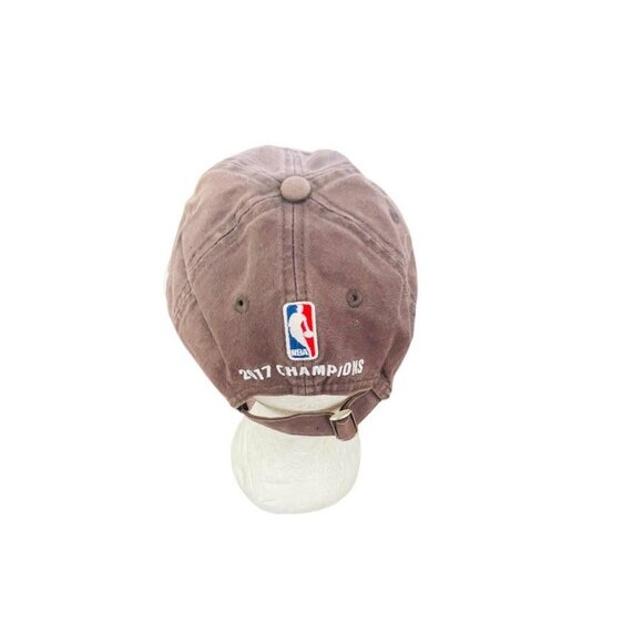 Adidas Cap Hat 2017 NBA Finals Champions Golden State Warriors Dark Brown Adjust - Picture 4 of 5